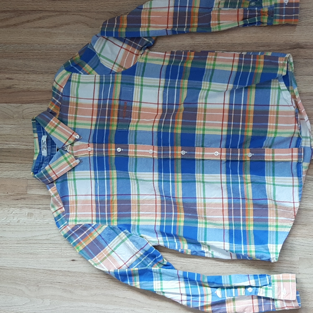 Boys Rockies button down work shirt